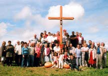 Mise en place d’une nouvelle croix